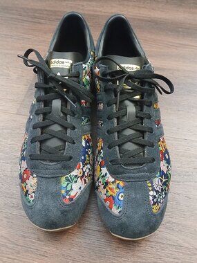 Liberty of London Adidas Sneakers, Country OG, Womens US 11 Mens 9.5 DESIGNER